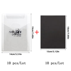 10pcs 14.0 x 19.0 cm Storage Bag & Magnetic Sheets Set