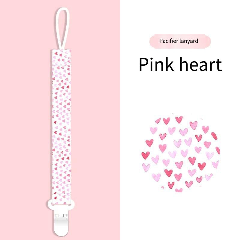 Eco Friendly Pacifier Clip Lanyard Baby Teether Chain