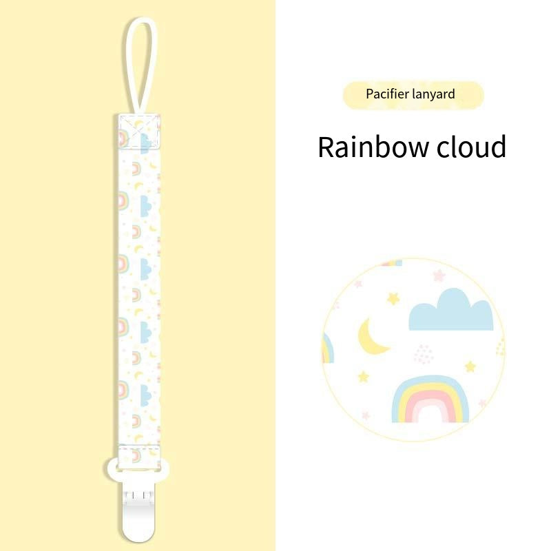 Eco Friendly Pacifier Clip Lanyard Baby Teether Chain