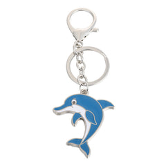 Cartoon Sea Animal Key Chain Dolphin Sea Lion Seal Goldfish Key Pendant