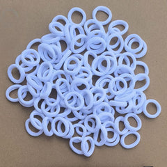 100pcs Baby Girl Kids Hair Bands Hair Tie Scrunchies Rope Ponytail Holder
