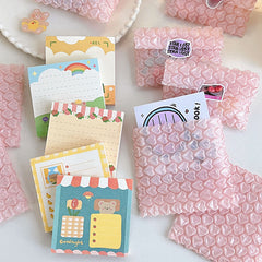 10pcs Pink Love Bag Bubble Envelope Packaging