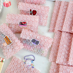 10pcs Pink Love Bag Bubble Envelope Packaging