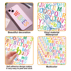 10pcs Waterproof Number Sticker Home Decor Stationery