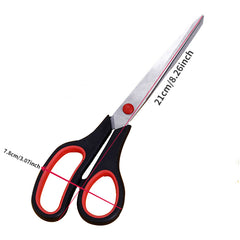 1PC Stainless Steel Office Scissors Comfortable Grip Sharp Blades