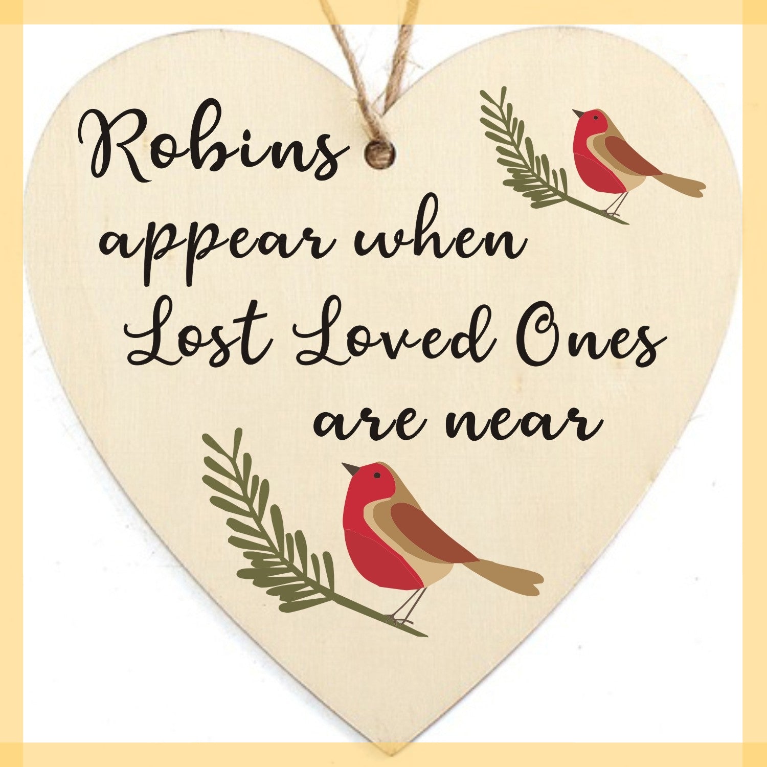 Robins Appear When Loved Ones Are Near Remembrance Memorial In Memory