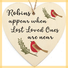 Robins Appear When Loved Ones Are Near Remembrance Memorial In Memory