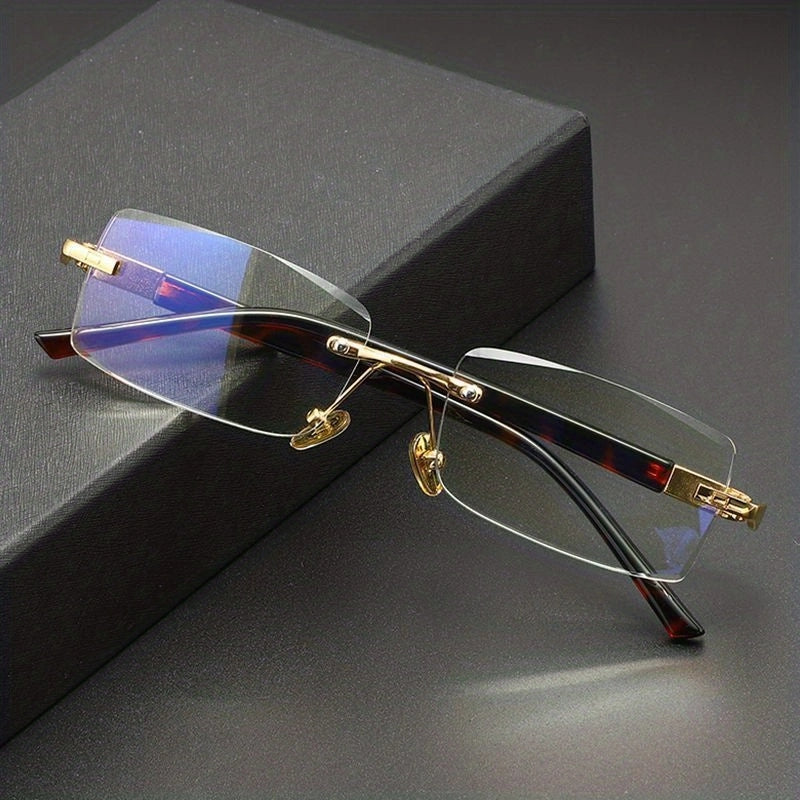 Men's Rimless Presbyopic Glasses 1.0 to 4.0