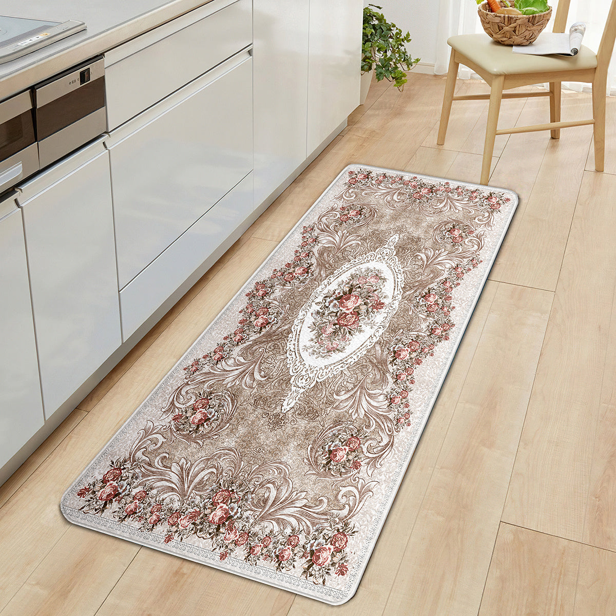 European Style Floor Mat Living Room Bedroom Decoration Area Carpet Non Slip Rug