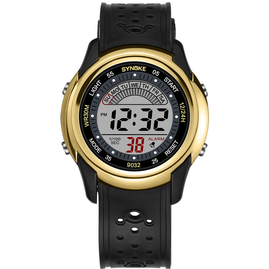 Student Electronic Watch Waterproof Sports Watch
