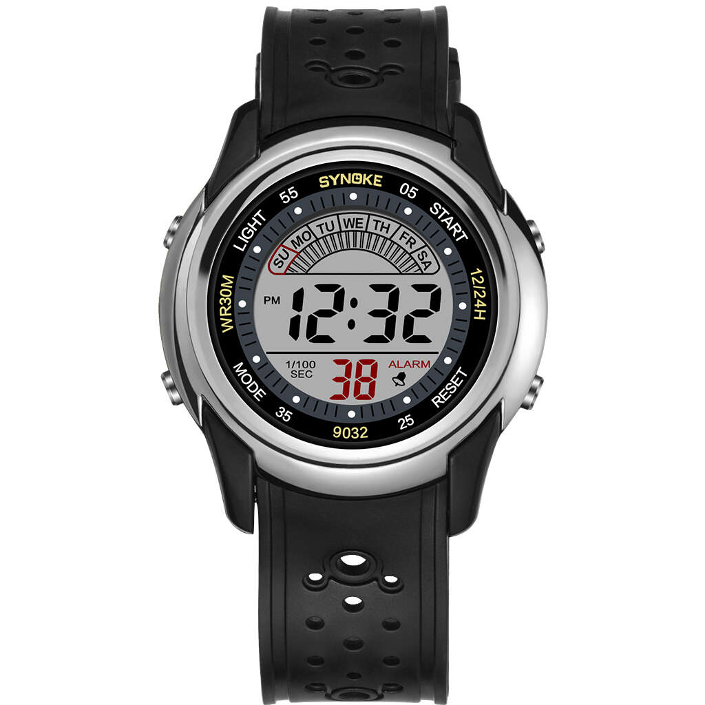 Student Electronic Watch Waterproof Sports Watch