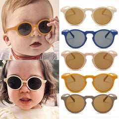 Kids Vintage Round Outdoor Sunglasses UV400