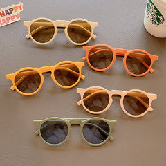 Kids Vintage Round Outdoor Sunglasses UV400