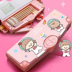 Deformed Pencil Case School Stationery Storage Box