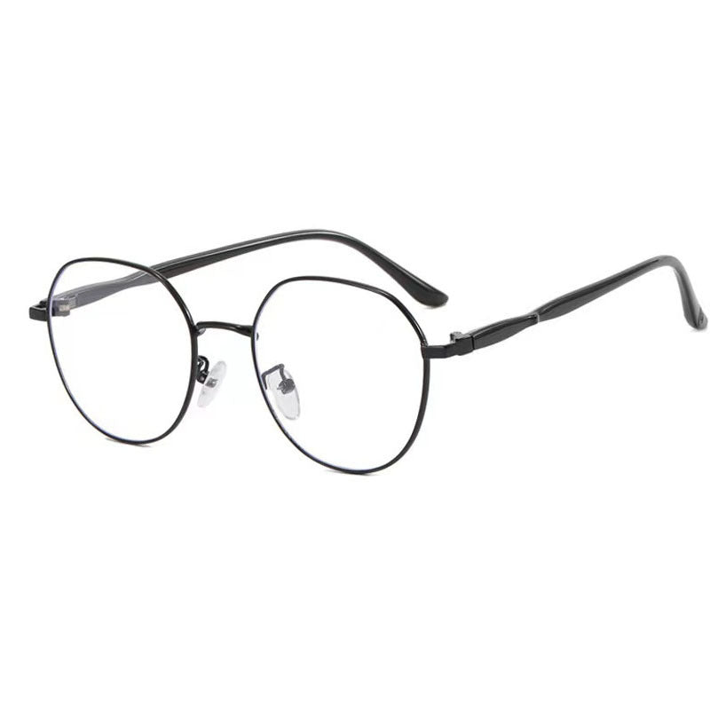Men's Thin Frame Glasses Blocking Harmful Light