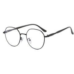 Men's Thin Frame Glasses Blocking Harmful Light