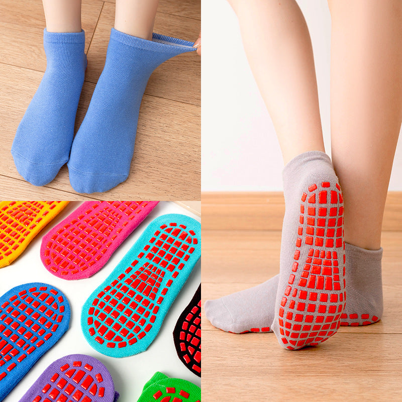 3 Pairs Anti-skid Yoga Socks Breathable Ankle Socks