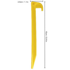 8pcs Camping Tent Nails Plastic Beach Windproof Fixed Tent Nail Set