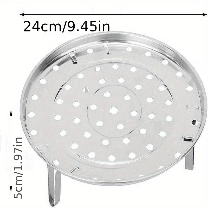 Stainless Steel Steamer Rack for Steaming, Canning, and Cooking
