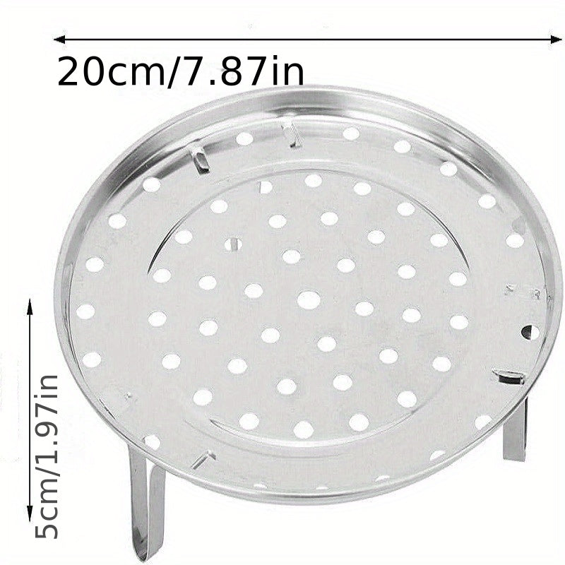 Stainless Steel Steamer Rack for Steaming, Canning, and Cooking