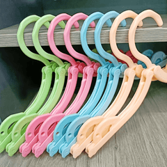 3pcs Folding Hanger Multifunctional Drying Non-slip Outdoor Travel Business