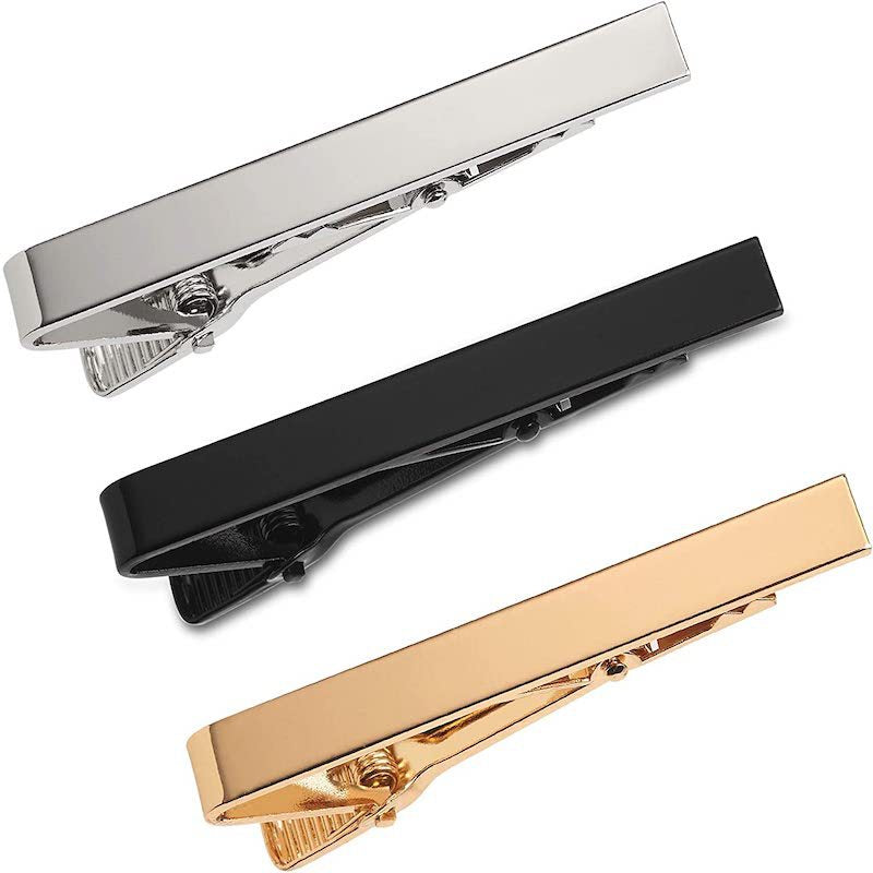 Casual Business Tie Clip Shirt Suit Collar Clip for Men