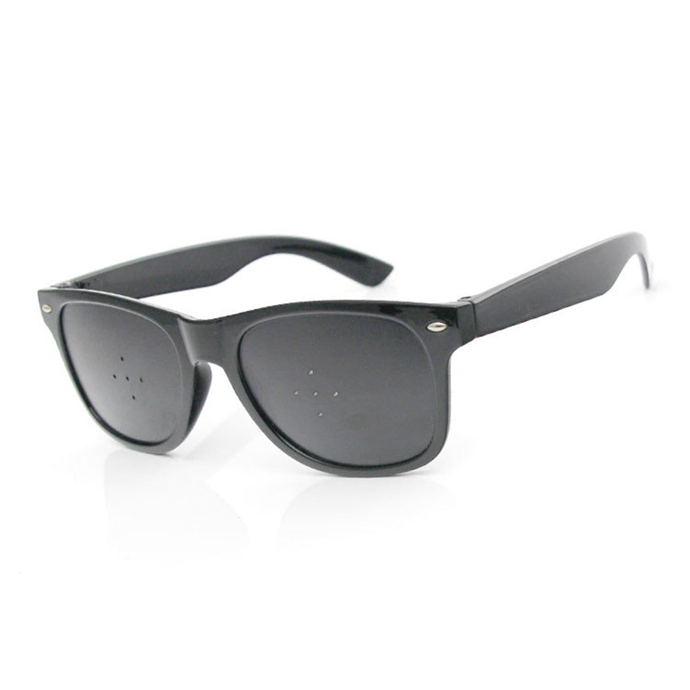 Anti Myopia Astigmatism Glasses Vision Correction Fatigue Pin Hole Glasses