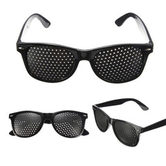 Anti Myopia Astigmatism Glasses Vision Correction Fatigue Pin Hole Glasses