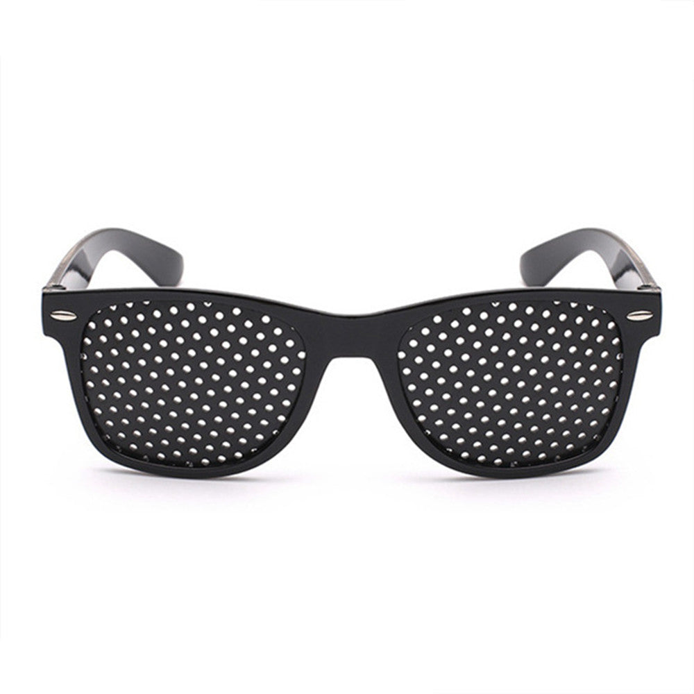 Anti Myopia Astigmatism Glasses Vision Correction Fatigue Pin Hole Glasses