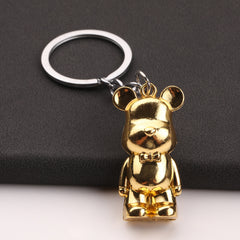 Teddy Bear Keychain Cartoon Bear Doll Ornament Car Key Chain