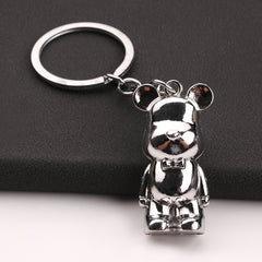 Teddy Bear Keychain Cartoon Bear Doll Ornament Car Key Chain