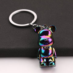 Teddy Bear Keychain Cartoon Bear Doll Ornament Car Key Chain