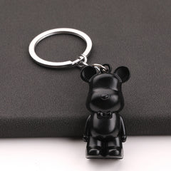 Teddy Bear Keychain Cartoon Bear Doll Ornament Car Key Chain