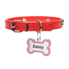 Custom Sparkling Dog Tags - Engraved Pet ID Tag