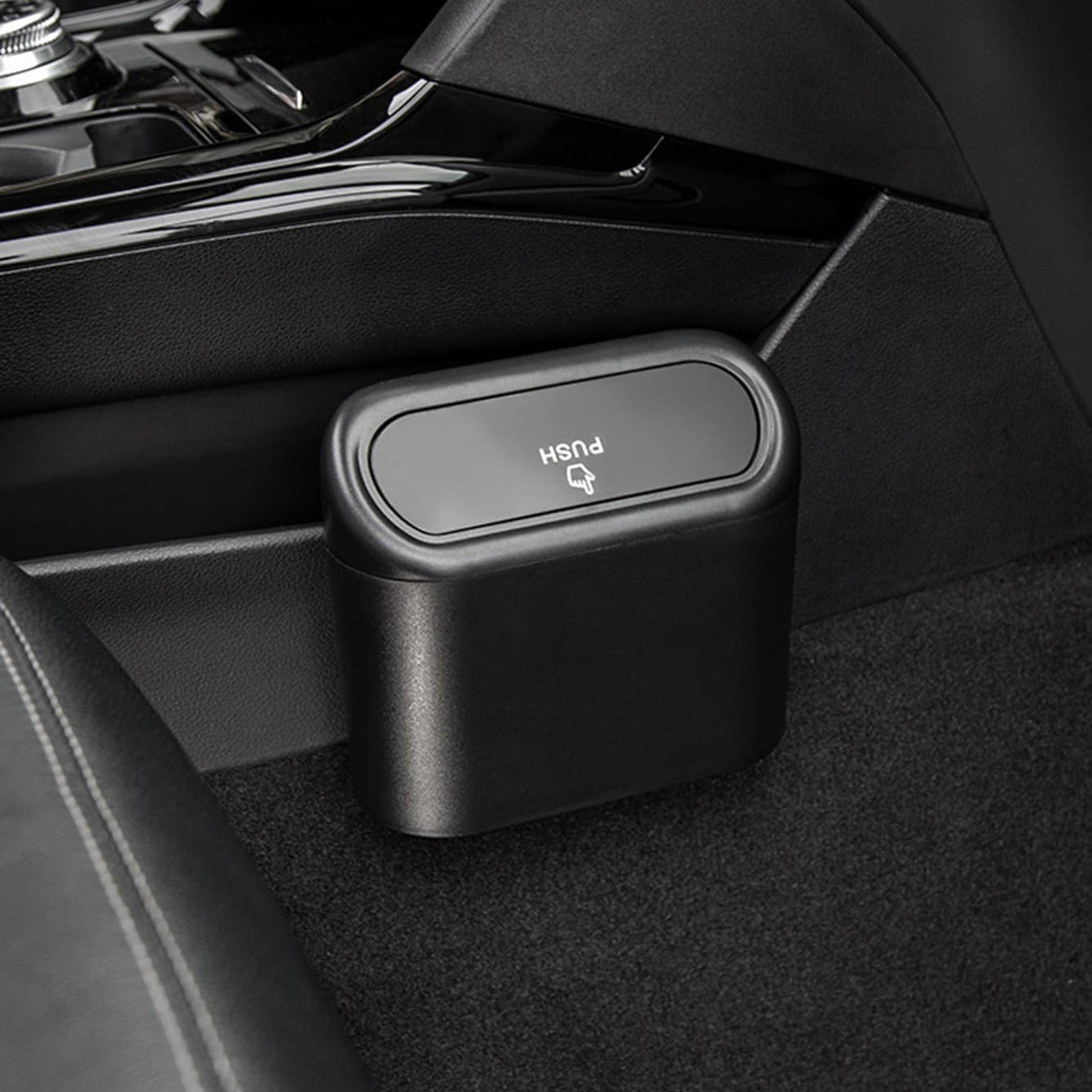 Car Trash Can Mini Storage Box for Car Office Kitchen Bedroom