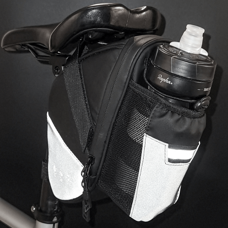 Bike Saddle Bag w/ Water Bottle Pouch