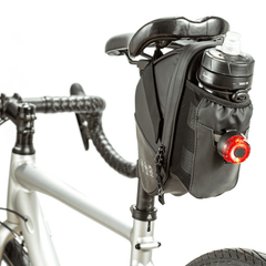 Bike Saddle Bag w/ Water Bottle Pouch