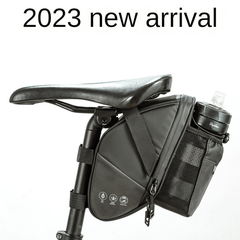 Bike Saddle Bag w/ Water Bottle Pouch