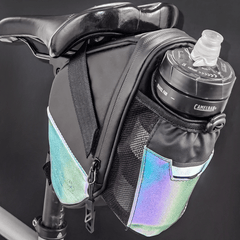 Bike Saddle Bag w/ Water Bottle Pouch