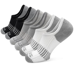 6 Pairs Non-slip Sweat Absorption Anklets for Running Training