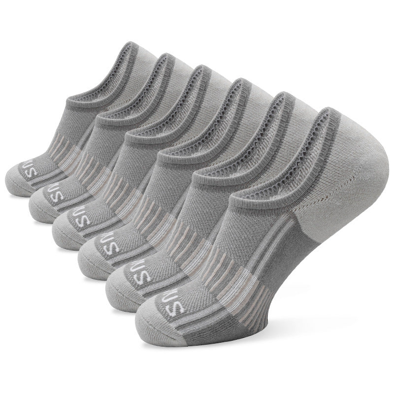 6 Pairs Non-slip Sweat Absorption Anklets for Running Training
