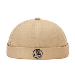 Fashionable Retro Embroidered Beanie Hat