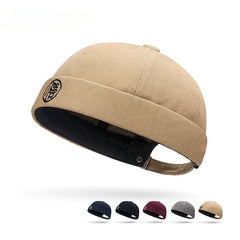 Fashionable Retro Embroidered Beanie Hat