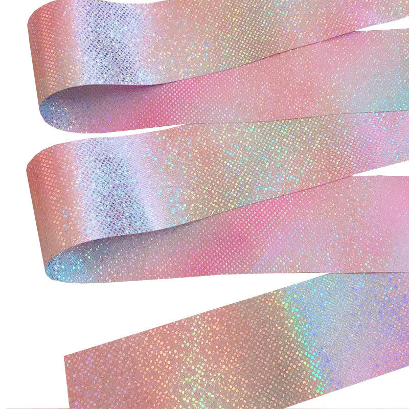 Ballet Streamer Dance Ribbon Twirling Rod Rainbow Stick