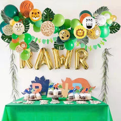 10pcs Latex Jungle Animal Balloon Birthday Party Decorations
