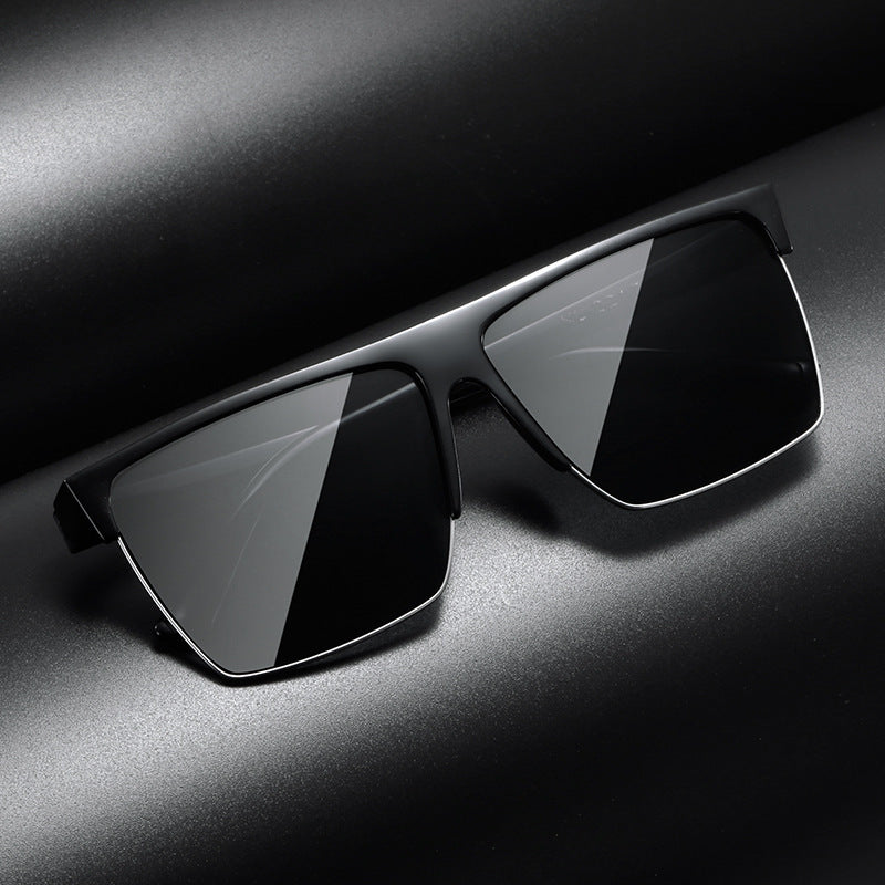 Men's Square Frame Sunglasses UV Protection