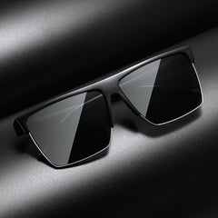 Men's Square Frame Sunglasses UV Protection