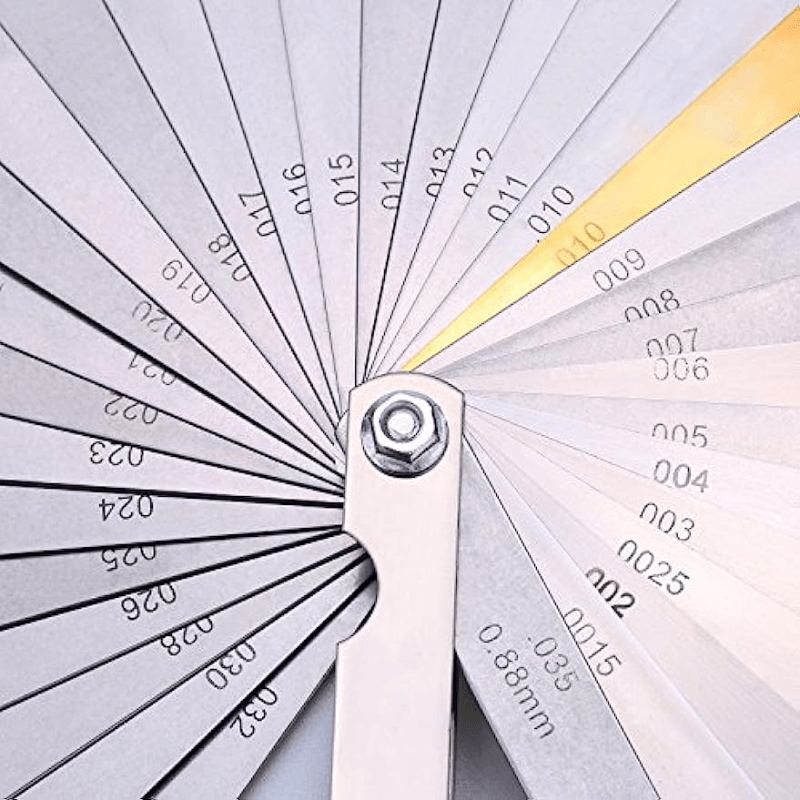 32 Blades Steel Stopper Ruler Double Marking Metric And Imperial Measuring Tool