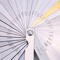 32 Blades Steel Stopper Ruler Double Marking Metric And Imperial Measuring Tool