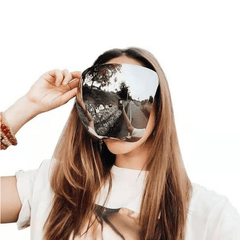 Stylish Protective Face Shield Glasses for Safety